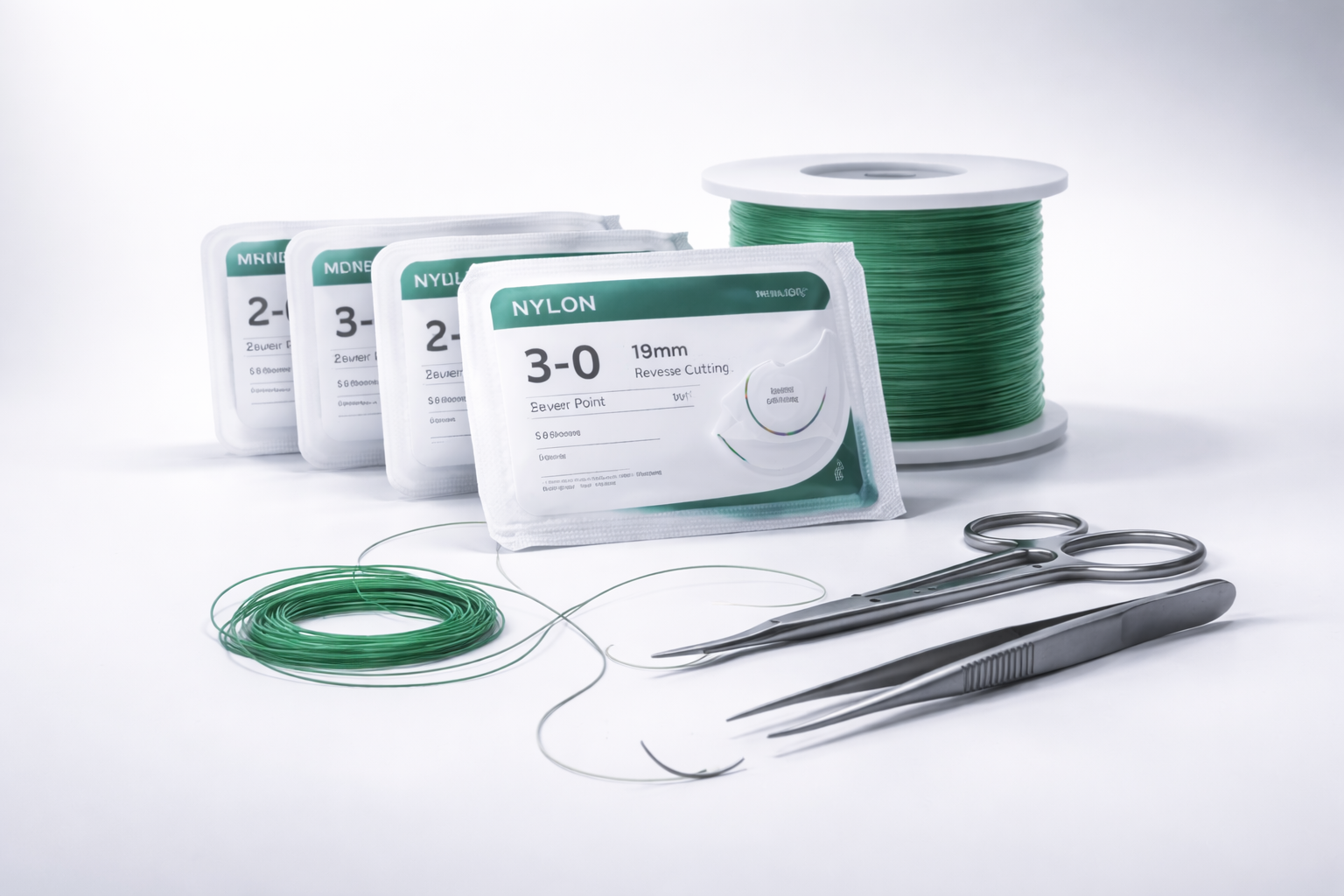 Nylon Surgical Veterinary Sutures